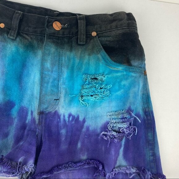 Wrangler vintage‎ Dyed Distressed shorts - Picture 7 of 7